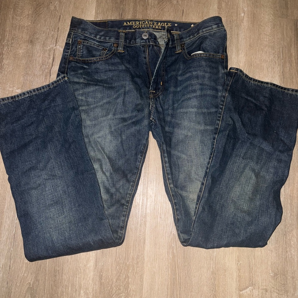 American Eagle Outfitters Men's Blue Jeans